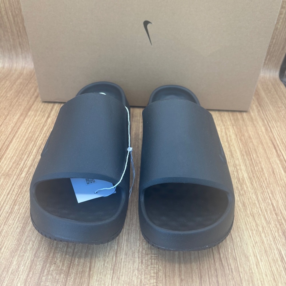 NEW Nike Calm Slide 2.0 Womens Size 9 Black IB7561-001 Foam Sandals - Picture 3 of 6